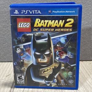 LEGO Batman 2 DC Super Heroes PS Vita 2012 Complete No Manual Warner Bros